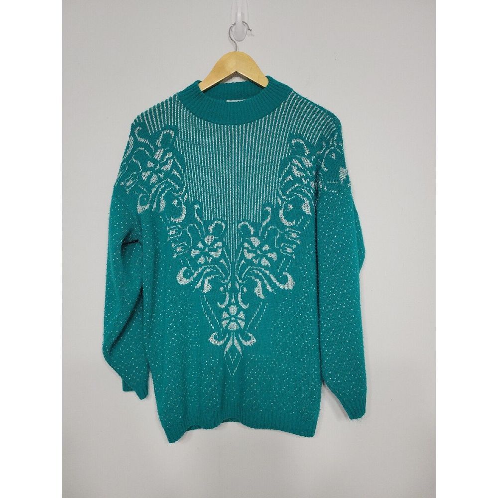 Accomplice By Wet Seal Womens Size Large Sweater Metallic VTG